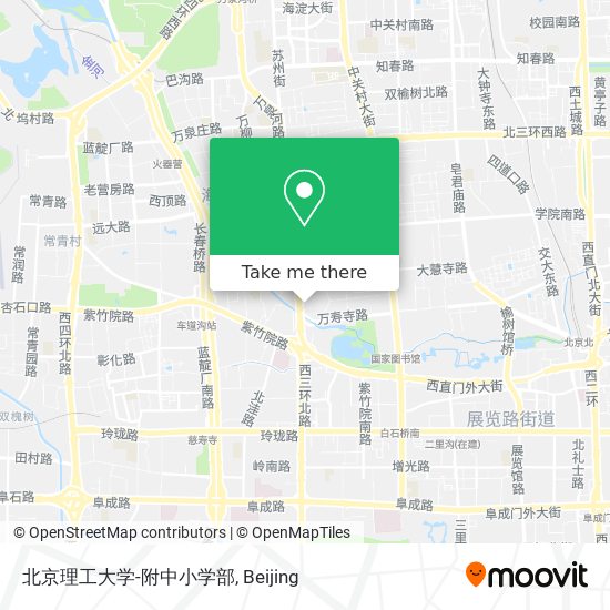 北京理工大学-附中小学部 map