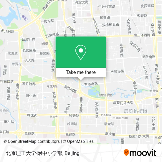 北京理工大学-附中小学部 map