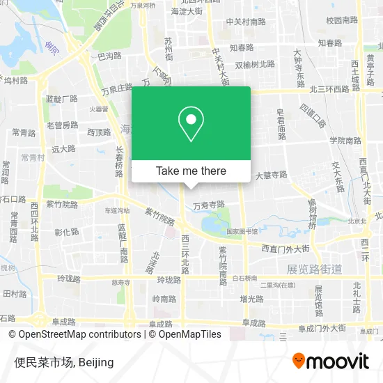 便民菜市场 map