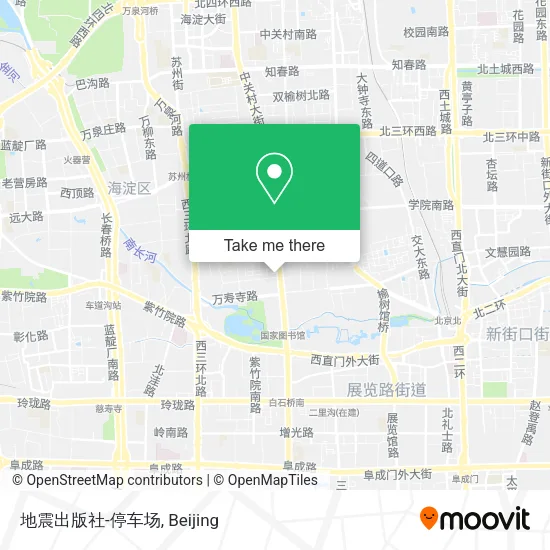 地震出版社-停车场 map