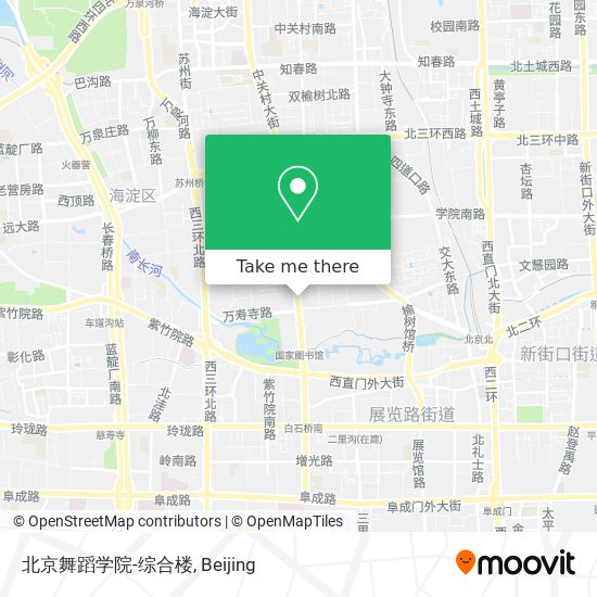 北京舞蹈学院-综合楼 map