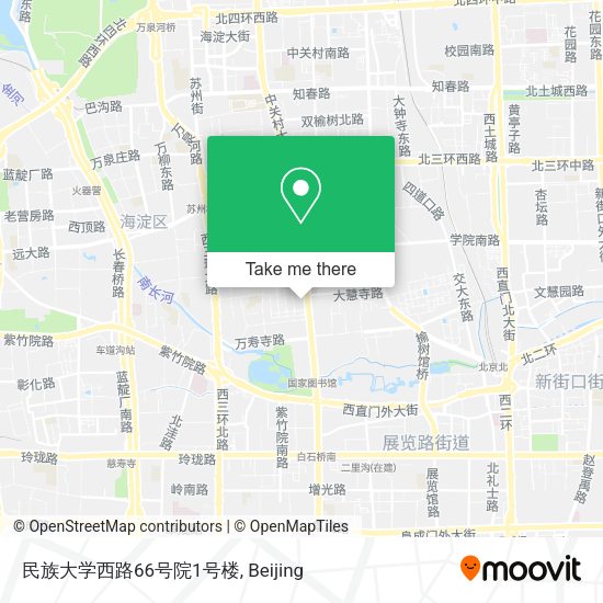 民族大学西路66号院1号楼 map