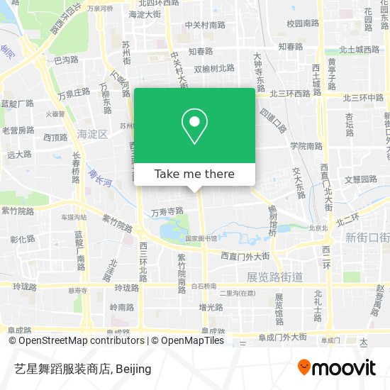艺星舞蹈服装商店 map