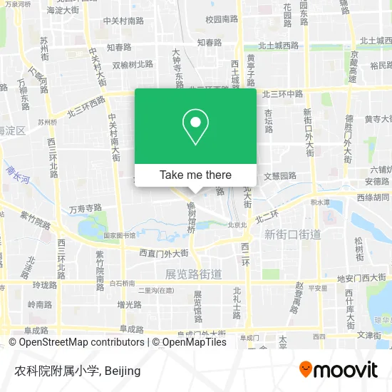 农科院附属小学 map