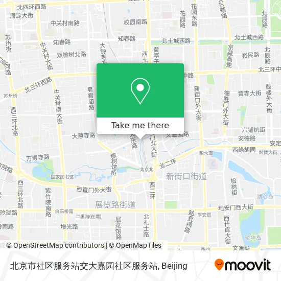北京市社区服务站交大嘉园社区服务站 map