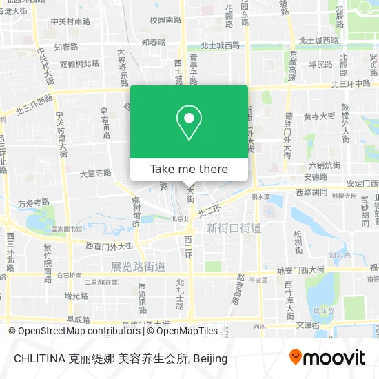 CHLITINA 克丽缇娜 美容养生会所 map