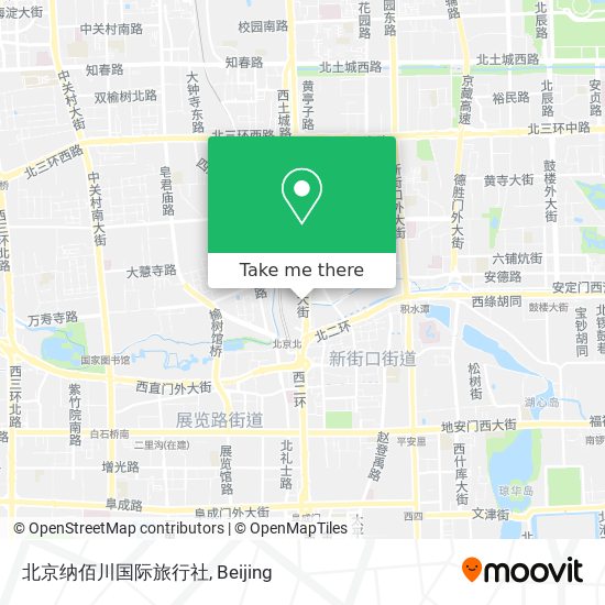 北京纳佰川国际旅行社 map
