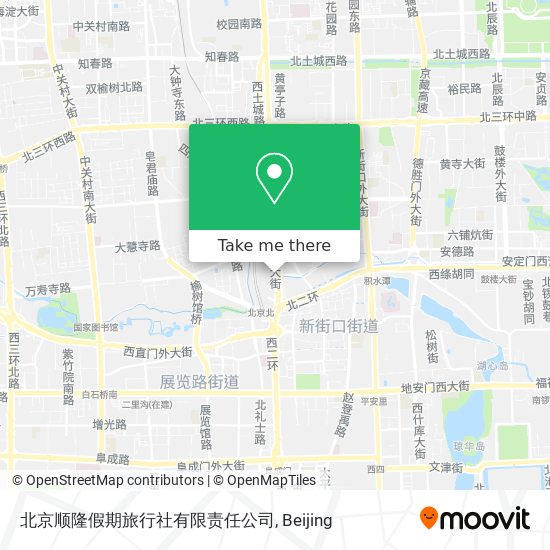 北京顺隆假期旅行社有限责任公司 map