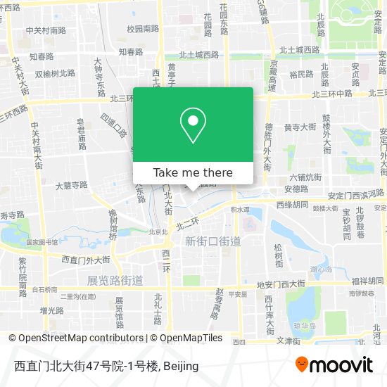 西直门北大街47号院-1号楼 map