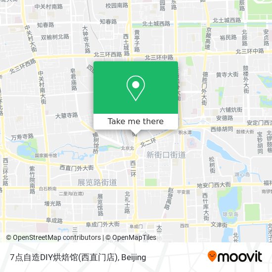 7点自造DIY烘焙馆(西直门店) map