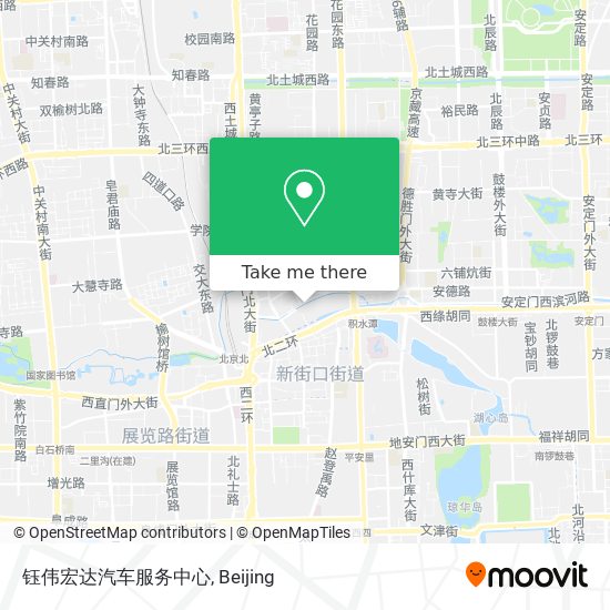 钰伟宏达汽车服务中心 map