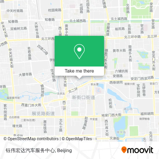 钰伟宏达汽车服务中心 map
