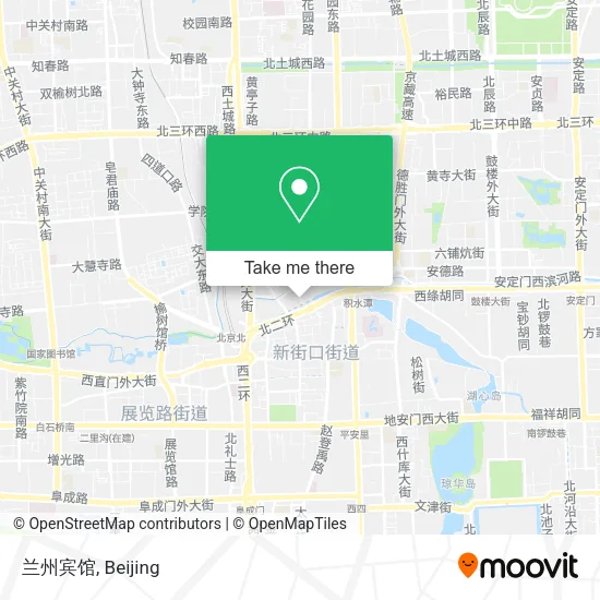 兰州宾馆 map