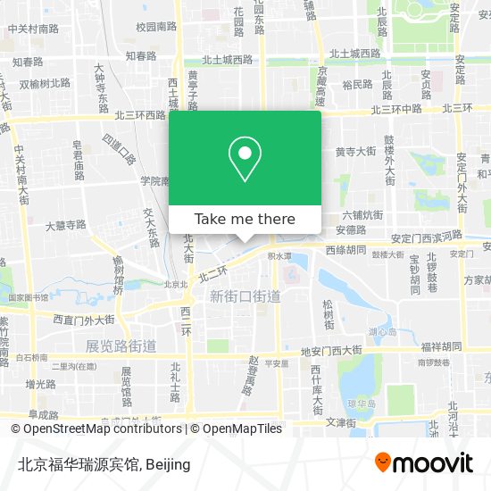 北京福华瑞源宾馆 map