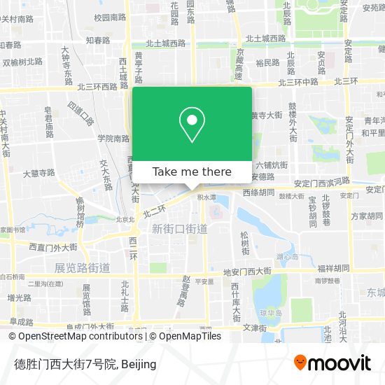 德胜门西大街7号院 map