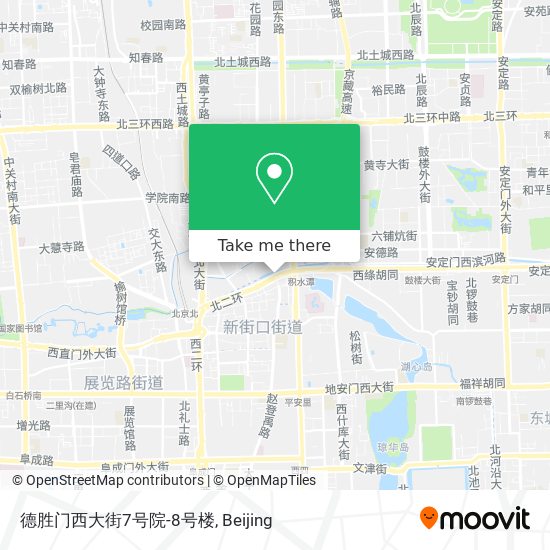 德胜门西大街7号院-8号楼 map