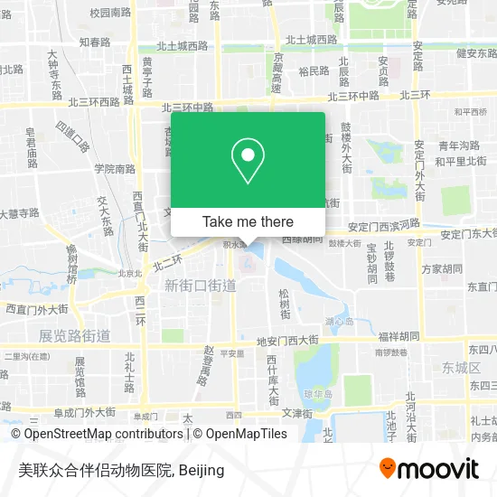美联众合伴侣动物医院 map