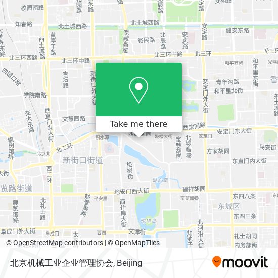北京机械工业企业管理协会 map