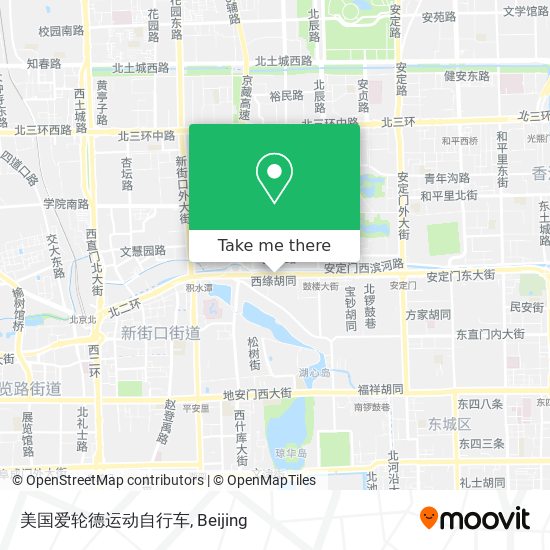 美国爱轮德运动自行车 map