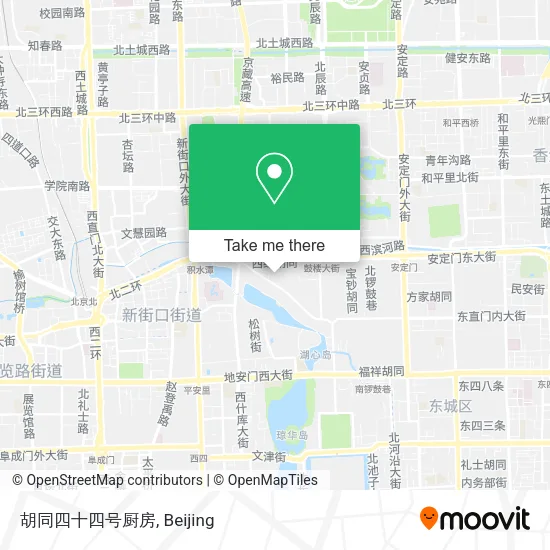 胡同四十四号厨房 map