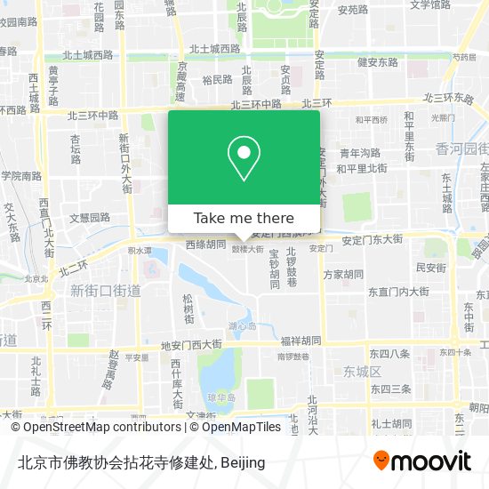 北京市佛教协会拈花寺修建处 map