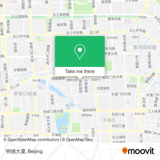 明德大厦 map