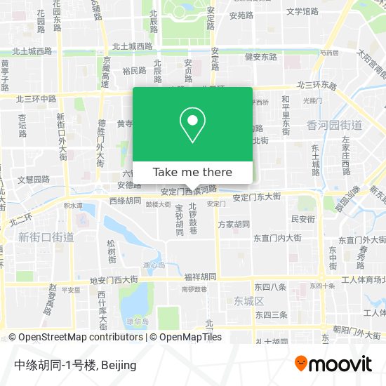 中绦胡同-1号楼 map