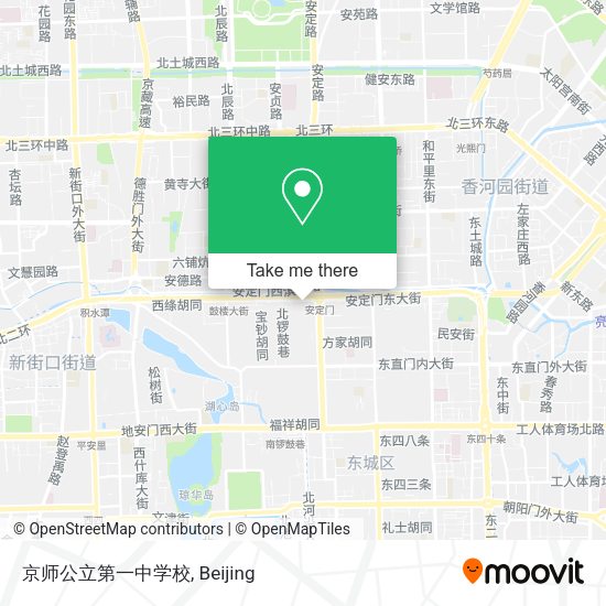 京师公立第一中学校 map
