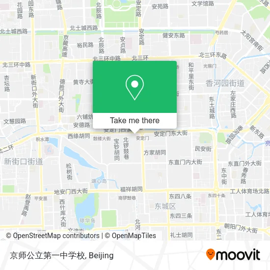 京师公立第一中学校 map