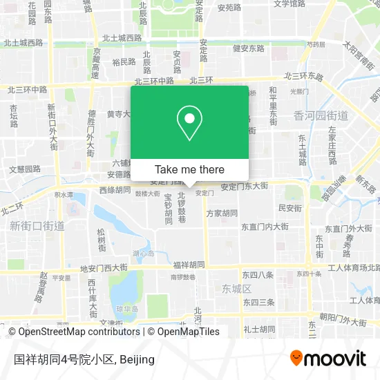国祥胡同4号院小区 map