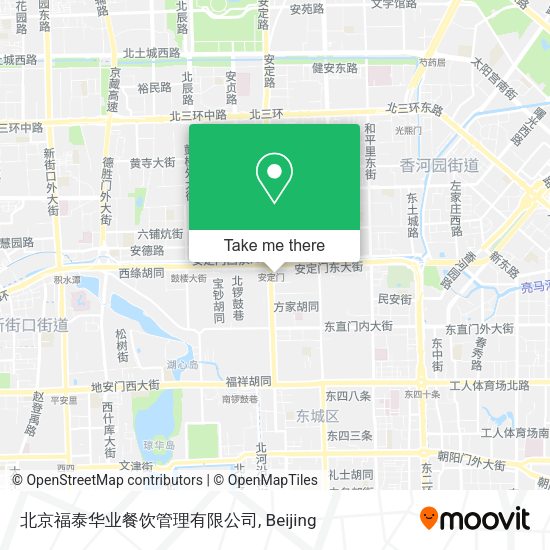 北京福泰华业餐饮管理有限公司 map