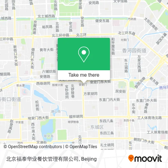 北京福泰华业餐饮管理有限公司 map