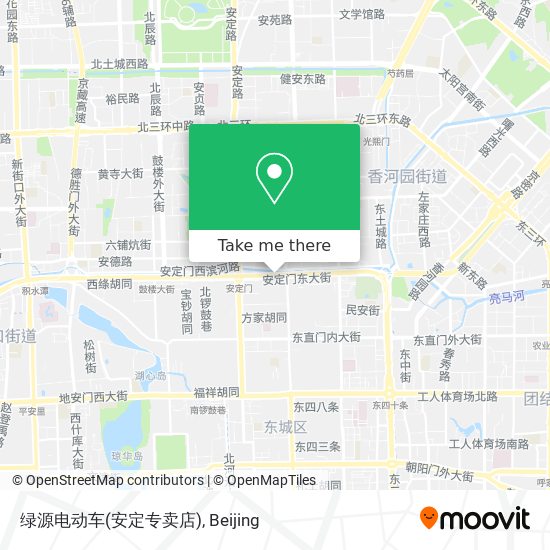 绿源电动车(安定专卖店) map