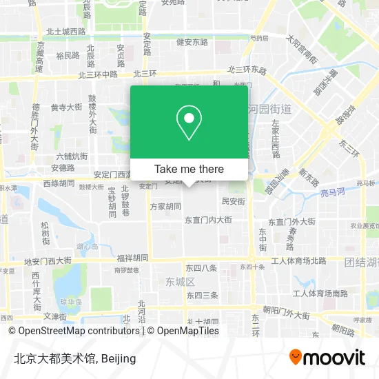 北京大都美术馆 map