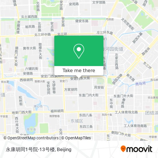 永康胡同1号院-13号楼 map
