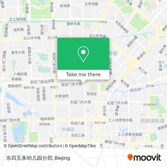 东四五条幼儿园分部 map