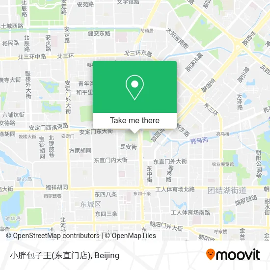 小胖包子王(东直门店) map