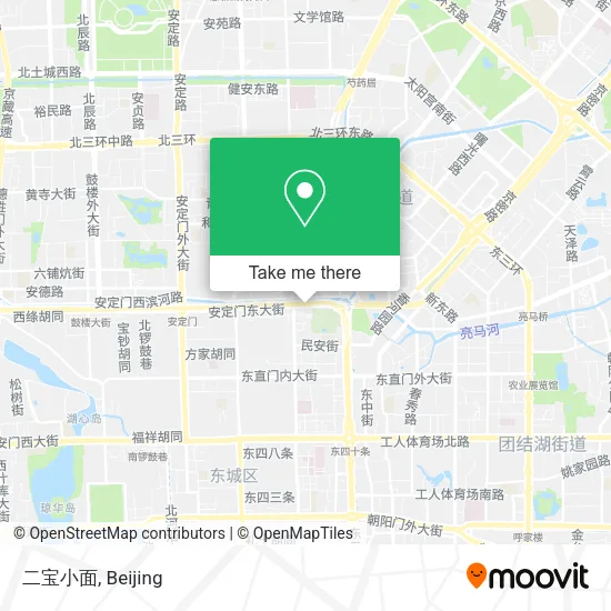二宝小面 map