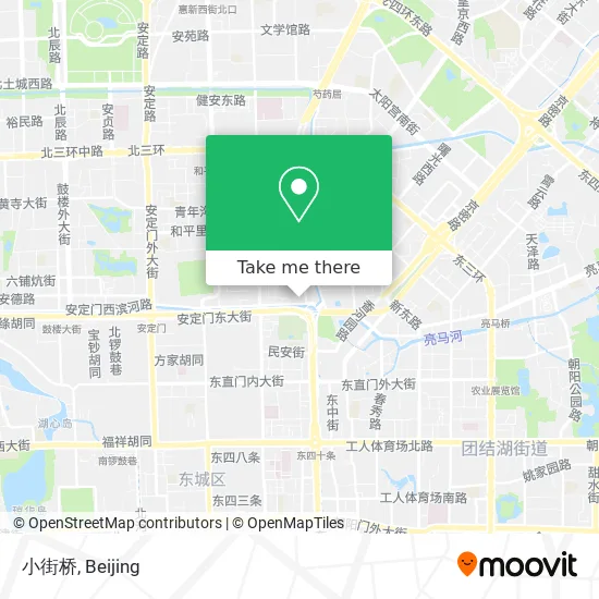 小街桥 map