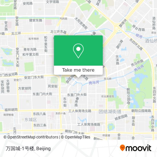 万国城-1号楼 map