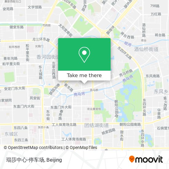 琨莎中心-停车场 map