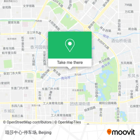 琨莎中心-停车场 map