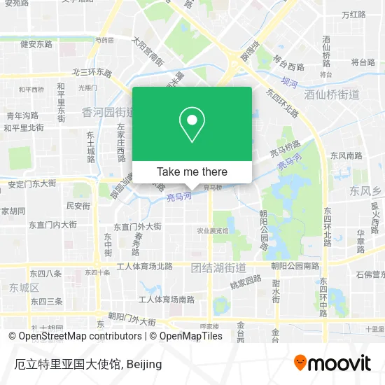 厄立特里亚国大使馆 map