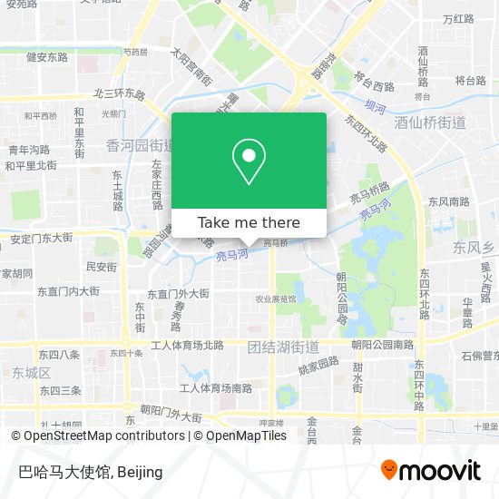 巴哈马大使馆 map