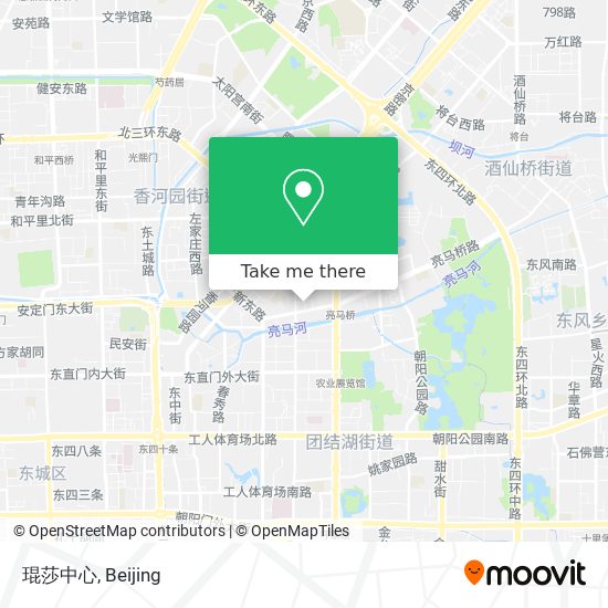 琨莎中心 map