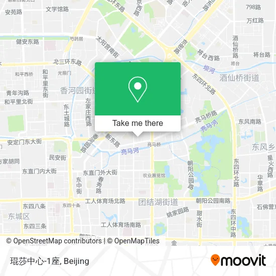 琨莎中心-1座 map