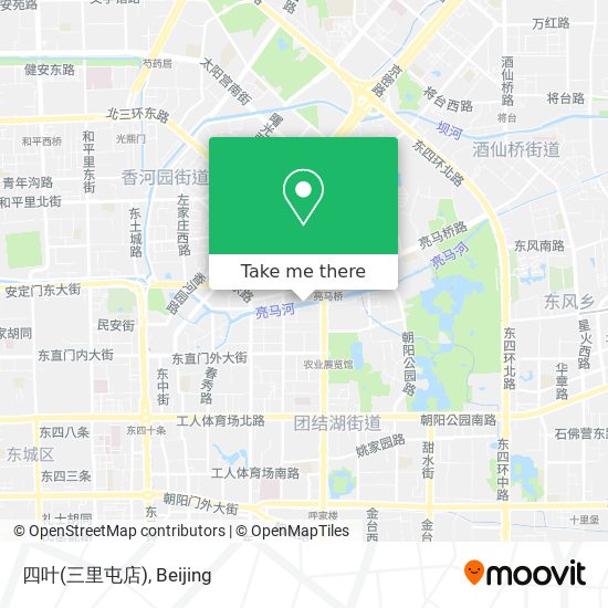 四叶(三里屯店) map