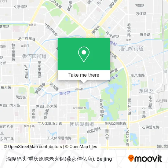 渝隆码头·重庆原味老火锅(燕莎佳亿店) map