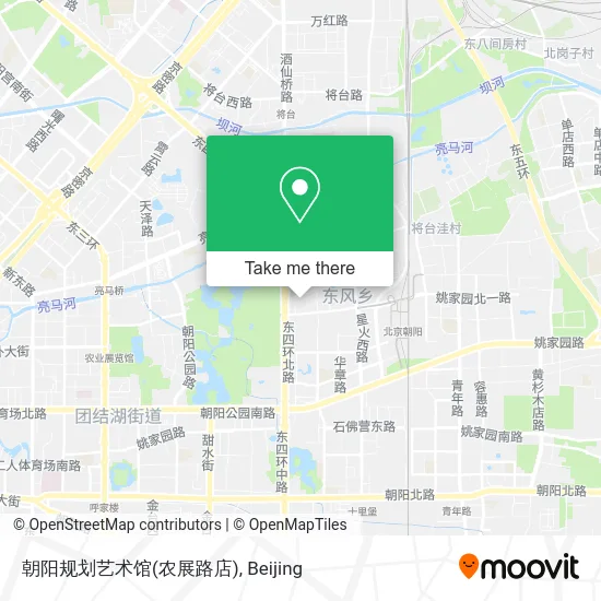 朝阳规划艺术馆(农展路店) map