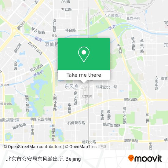 北京市公安局东风派出所 map